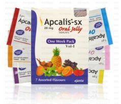 Apcalis SX Oral Jelly 20mg Ajanta Pharma