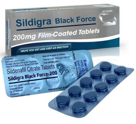 Sildigra Black Force 200mg: cena za 20ks tablet